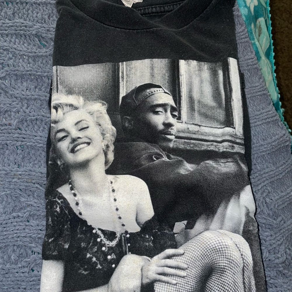 Black and White Short Sleeve Tee